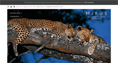 Desktop Screenshot of mirusjourneys.com